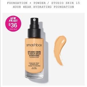 Smashbox Makeup - NWT Smashbox Studio Skin Foundation Smashbox Makeup - NWT Smashbox Studio Skin Foundation